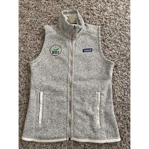 Patagonia UN Climate Change KCI Logo Small Pelican Color Better Sweater Vest